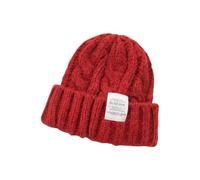 AJTUTUS Cappelli termicamente isolati per le donne cappello invernale con cuciture strutturate modello leggero all'aperto berretti traspirante usura delle donne ' s, Rosso, Taglia unica