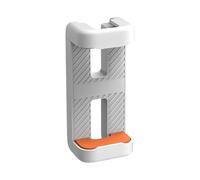 AJTUTUS Morsetto adattatore per telefono con doppia clip di trazione con foro per vite da 1/4 per dispositivo mobile da 55-92 mm