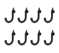 AJTUTUS Rack compatibili di 80mm 100mm del gancio di forma di J, supporto | Gancio per asta da trazione, supporta un carico di 100 kg, senza attrezzi per il sollevamento pesi e gli accessori per il