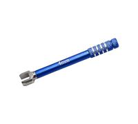 AJTUTUS Set di chiavi in acciaio al carbonio per telecomando 1/10, chiave da 4 mm blu