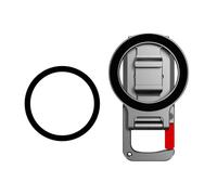 AJTUTUS Supporto magnetico portatile per telefono pieghevole Moschettone Clip Angoli regolabili Forti staffe mobili in alluminio per uso telefoni