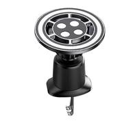 AJTUTUS Supporto magnetico rotante per auto con clip in metallo rinforzato che migliora la stabilità compatibile con i sistemi di ventilazione del veicolo