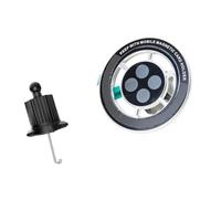 AJTUTUS Supporto magnetico rotante per auto con clip in metallo rinforzato che migliora la stabilità compatibile con i sistemi di ventilazione del veicolo