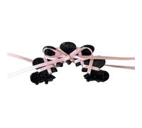 AJTUTUS Versatile Acrilico Artiglio Dei Capelli Stile Balletto Nastro Cravatta Wknot Acetato Artiglio Clip Elegante Copricapo Accessorio Per Capelli per Le Donne
