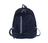 AJTUTUS Zaino portatile blu Jean, per la scuola, da viaggio, per donne e ragazze, Blu scuro