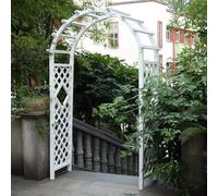 AJTXCSFOQL Legno Arco da Giardino a Traliccio, 210 225 247 260 cm Supporto per Rose e Piante Rampicanti, Terrazza Esterni Balcone Pergolato Pergola, Facile Montaggio(180x247x50cm)