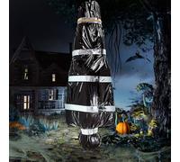 Ajuanbazha Cadavere Appeso di Halloween, Decorazioni Del Finto Cadavere, Cadavere Gonfiabile Inquietante in Sacchetto, Halloween Fest Decorazioni Interno ed Esterno