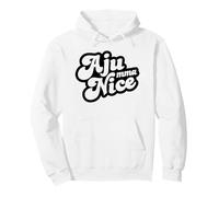 Ajumma Nice KPOP Music Divertente Felpa con Cappuccio