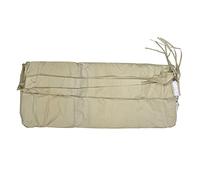 AJUNJIIL per Il Panno per Il Sole, per Stoffa Oxford, Tessuto di Protezione UV Impermeabile, per mobili da Esterno Giardino (Beige)