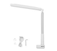 AJUNJIIL Per LED, per lampa scrivania, morsetto, premuroso, braccio telescopico, pieghevole, robusto, per manicure, lettura dell'ufficio