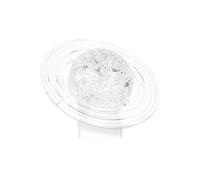 Ajunjiil per Saturno, blocchi di cristalli 3D traslucidi puzzle fai -da -te, set di costruzioni di giocattoli a stelo educativo, regali di artigianato creativo per bambini adulti (Trasparente)