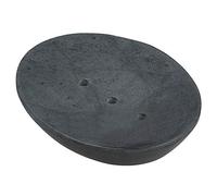 Ajuny Portasapone autodrenante, realizzato a mano, con scarico, resistente, a cascata, per doccia, bar, bagno, cucina, vasca da bagno, mantiene le saponette asciutte e facili da pulire, grigio