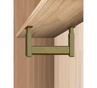 AJYBYUKJ Appuntamento dell'Armadio Regolabile-Giaccia di Abbigliamento per l'installazione sopraelevato per Home Office, Garment Under Cabinet Nizer, Supporto servomuto Regolabile in Altezza, Design