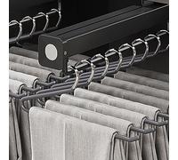 AJYBYUKJ Asta di Gancio di Guardaroba a Scomparsa Ricetta per Armadio Scorrevole per Pendenza Multiuso (35 cm/14 Pollici) Beauty Comes