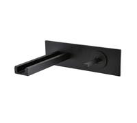 AJYBYUKJ RUSUET BASINE BASINE Che Cold E Freddo in OLINO A Bassa in MASCIALE Mixer Mixer Spaccato Cara Acqua di RAPIOTTO ORCO Completo con Luce LED (Nero) Beauty Comes