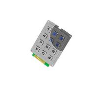 AK-304-N-SSL-WP-MM-BL Tastiera: metallo Nr pulsanti: 12 LED metallo 200mΩ 1,2N 2