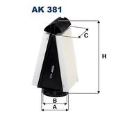 AK 381 FILTRON Filtro aria per MERCEDES-BENZ