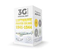 AK Acrylics 3Gen AIRCRAFT SET AK11720 Luftwaffe Fighter Colors 1941-1944 SET 3G (4x17ml)