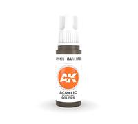 AK Acrylics 3Gen AK11109 Dark Brown (17ml)