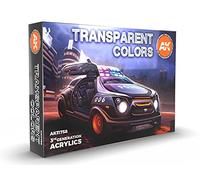 AK Interactive Set colori acrilici 3Gen AK11758 Trasparenti 3G (6 x 17 ml)