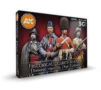 AK Acrylics 3Gen AK11762 HYSTORICAL FIGURES S. XVI-XVIII BY PEPE GALLARDO (18x17ml)