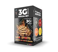 AK Acrylics 3Gen WARGAME SET AK1072 LAVA EFFECTS (4x17ml)