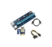 AK-CA-64 Riser USB 3.0 blu Applicazione: generatore di criptovaluta 550 mm AKYGA