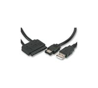 AK-CBSA03-80BK AKASA Cavo , 6.3cm SATA HDD - Esata, Flexstor