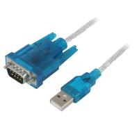 AK-CO-02 Convertitore USB-RS232 D-Sub 9pin Maschio, USB A-Spina 1m AKYGA