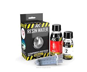 AK DIORAMA AK8044 RESIN WATER 2-COMPONENTS EPOXY RESIN - 180ml
