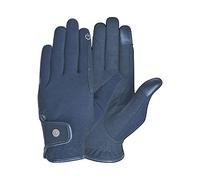 AK Fine Tech Micro Suede Riding & Multifunctional Horse Riding Gloves Guanti da equitazione AKRS-8484 (2XS, Black)