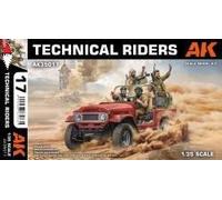 AK INTERACTIVE 1/35 TECHNICAL RIDERS