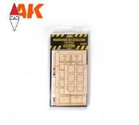 AK INTERACTIVE 1/35 WOODEN BOX 004 BIOHAZARD (3)