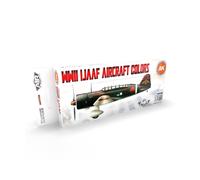Ak Interactive - 3a generazione - Set di vernici acriliche WWII Ijaaf Aircraf...