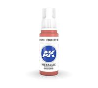 AK Interactive 3rd Gen Acrylic Foundry Red Metallic 17ml