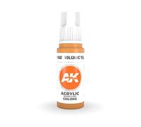 AK Interactive Vernice acrilica 3ª Gen Volcanic Yellow 17 ml