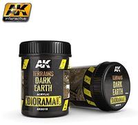 AK Interactive AK 8018, vernice acrilica terreni scuri - barattolo da 250 ml