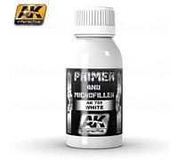 Ak interactive (AK00759) White Primer Microfiller, 100 ml