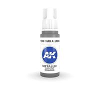 AK Interactive Vernice acrilica 3rd Gen Alluminio scuro 17 ml