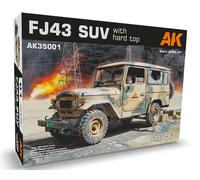 AK Interactive AK35001 FJ43 SUV with Hard Top 1:35 modellismo