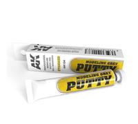 AK Interactive Auxiliaries Modelling Grey Putty 20 ml Prodotto acrilico a base d