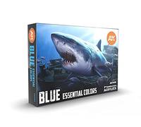 AK Interactive - Blue Essential Colors 3gen Set