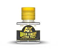 Ak interactive - colla rapida per plastica extra fine 40ml.