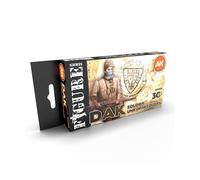 AK Interactive - DAK Soldier Uniform Colours - 3a generazione - Vernice acril...