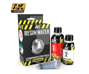 AK INTERACTIVE DIORAMA SERIES RESIN WATER 2 COMPONENTS EPOXY 180ml AK8044