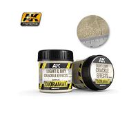 AK Interactive - Effetto Terra Chiara e Secca Creapata (Crackle) Acrilico 100 ml