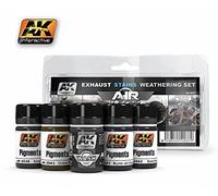AK Interactive - Exhaust Stains Weathering Set