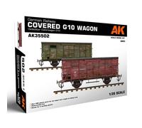 AK INTERACTIVE G10 Wagon Coperto Ferrovia Tedesca Gedeckter Güterwagen