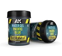 AK INTERACTIVE : Gel Effetto Acqua Blu Pacifico - 250ml (Acrilico)