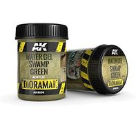 AK INTERACTIVE : Gel Effetto Acqua Verdastra Tipo Palude - 250ml (Acrilico)